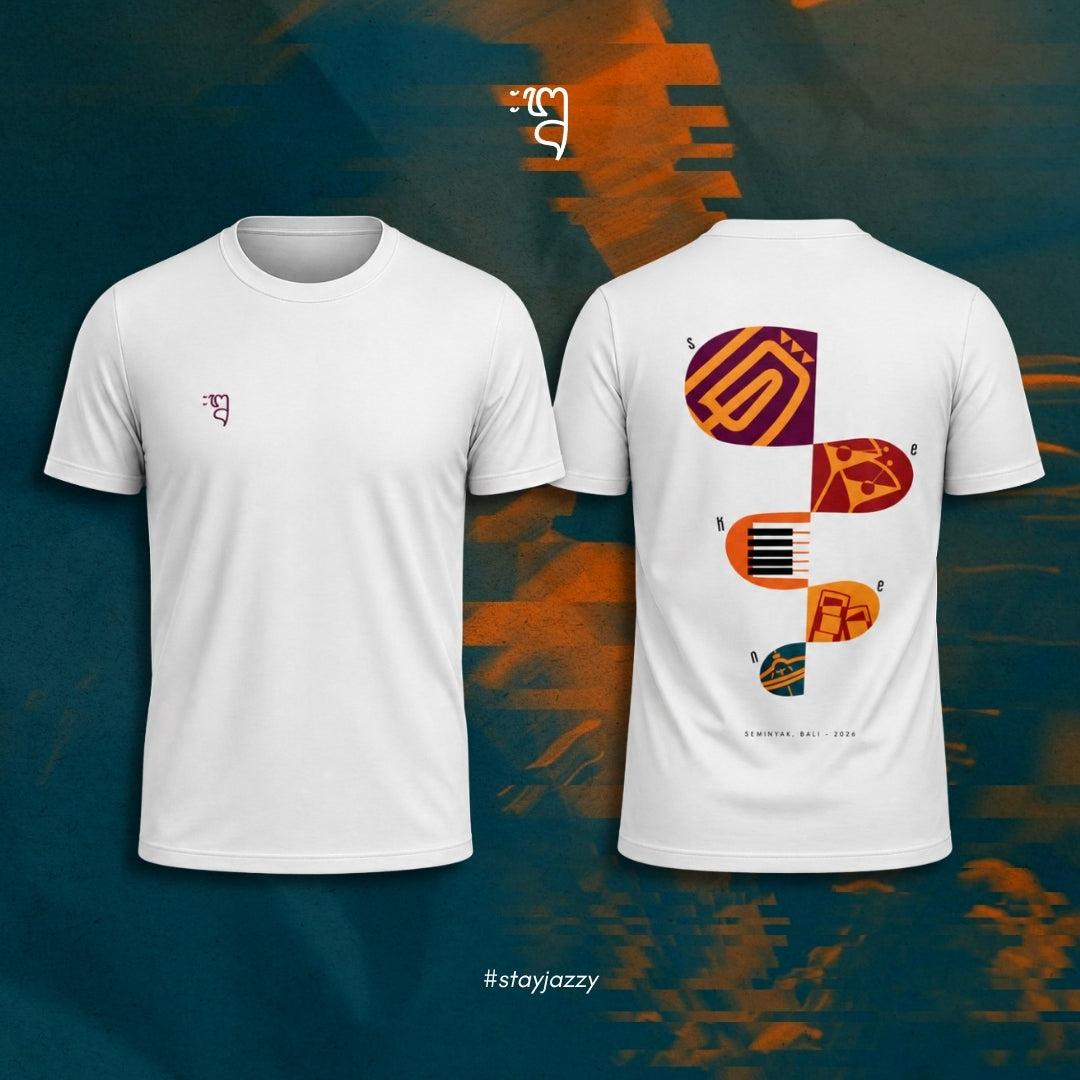Seken Jazz & Cocktail White T-Shirt