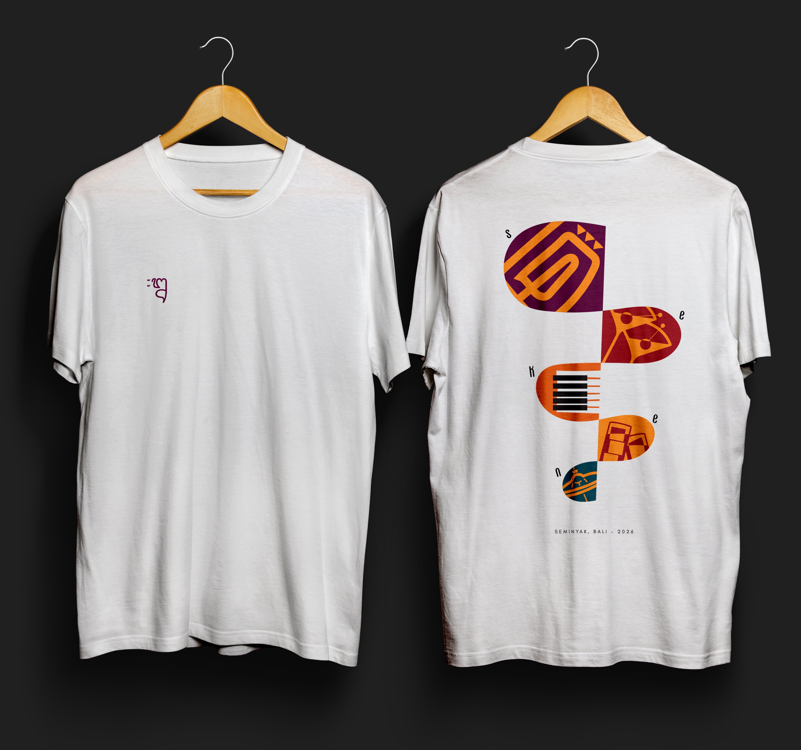 Seken Jazz & Cocktail White T-Shirt